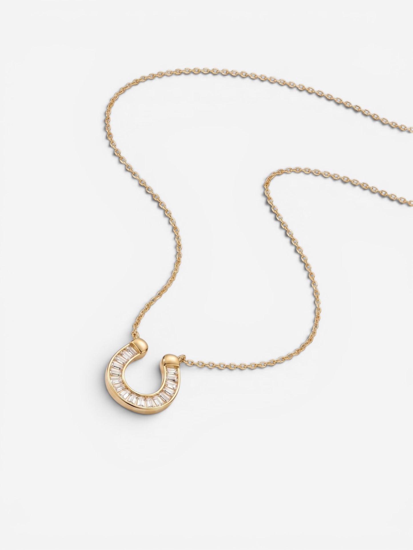 Fortuna Horseshoe Necklace