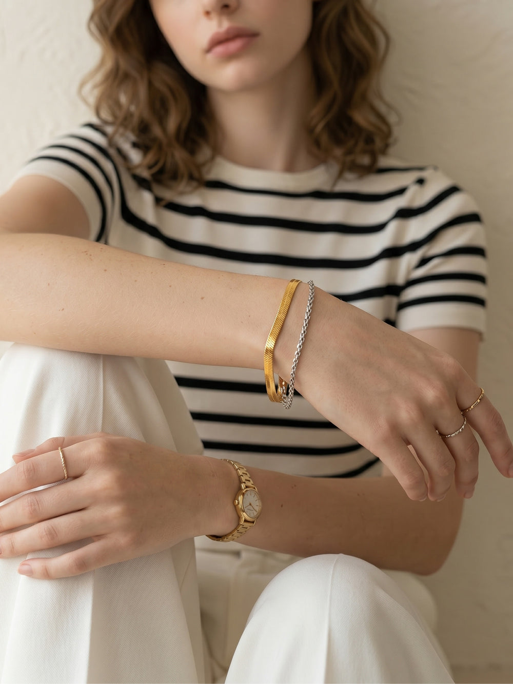 Juno Mixed Metal Bracelet