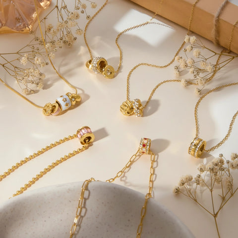 The Muse Charm Necklaces