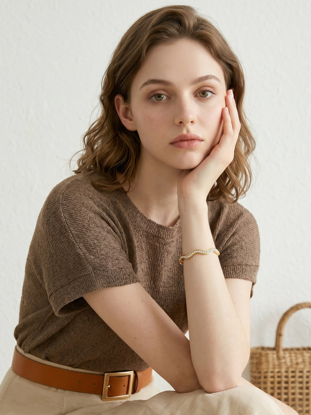 Ondine Wave Bangle