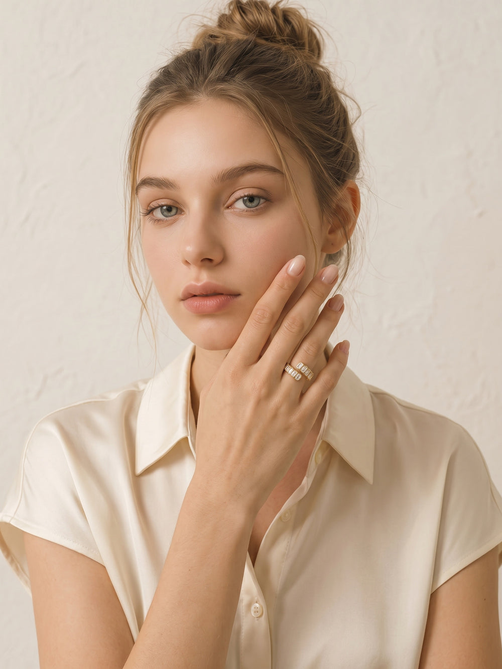 Radiant Emerald Ring