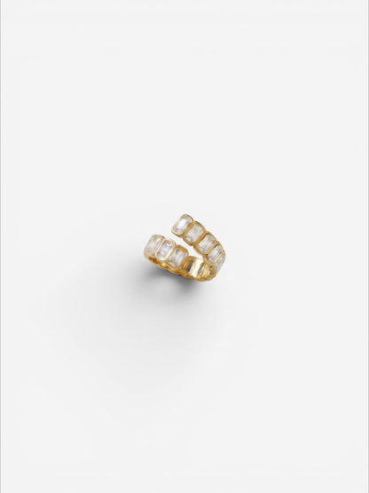 Radiant Emerald Ring