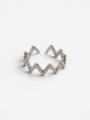 Rhythm Zig-Zag Ring Silver