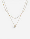 Thalassa Pearl Star Layered Necklace