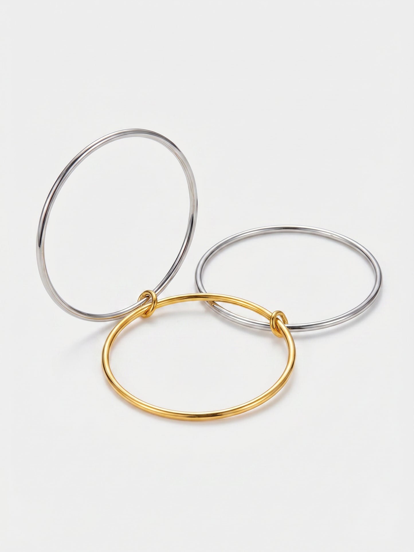 Trinity Rolling Bangle