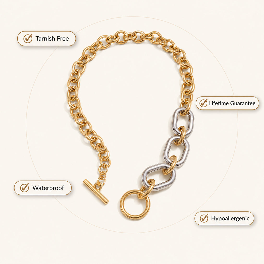 Gold or silver? Wear both.