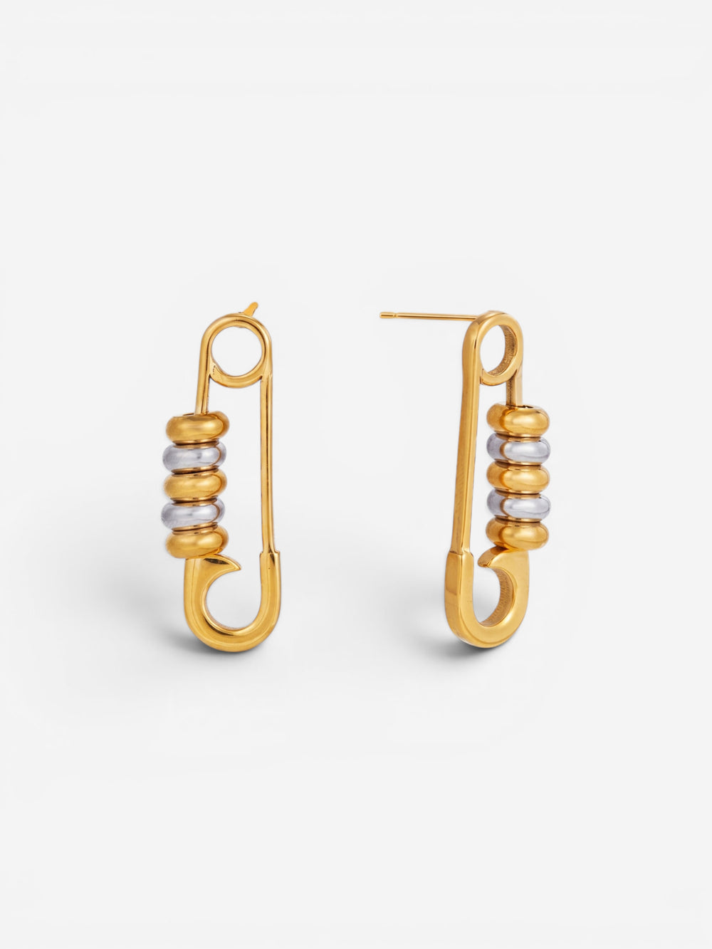 Vesper Safety Pin Earrings