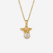 Evangeline Angel Pendant Necklace