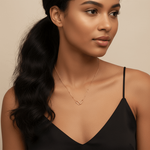 Linked Circles Necklace