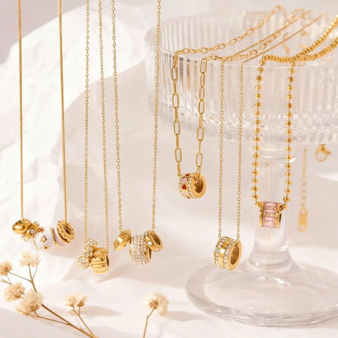 The Muse Charm Necklaces