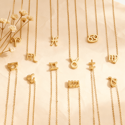 Zodiac Sign Necklace | Constellation Jewelry