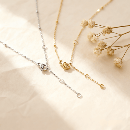 Linked Circles Necklace | Gold Interlocking Circle Necklace