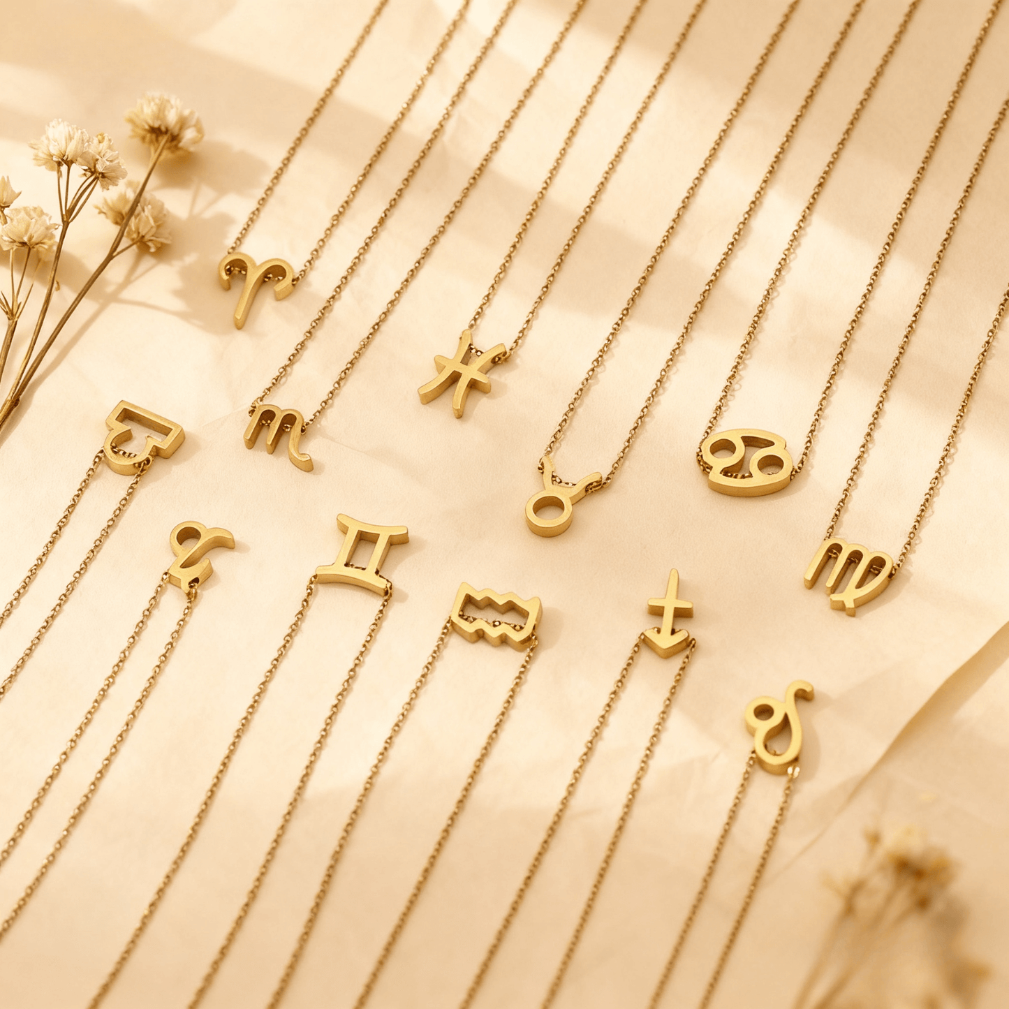 Zodiac Sign Necklace | Constellation Jewelry
