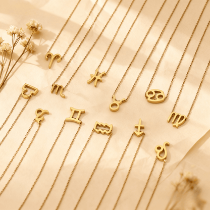 Zodiac Sign Necklace | Constellation Jewelry